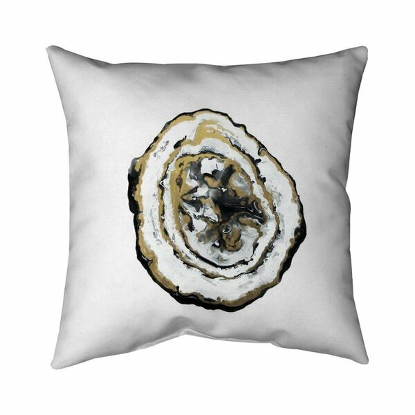 Begin Home Decor 26 x 26 in. Golden Geode-Double Sided Print Indoor Pillow 5541-2626-MN7